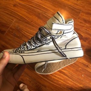 Custom cartoon sneakers